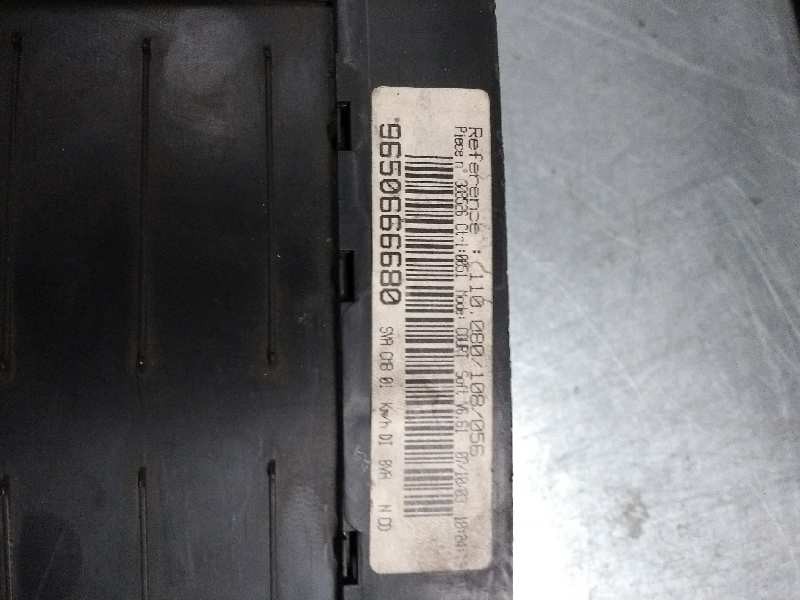 Recambio de cuadro instrumentos para peugeot 406 berlina (s1/s2) 2.0 hdi referencia OEM IAM 9650666680 110080108056  Recambio de cuadro instrumentos para peugeot 406 berlina (s1/s2) 2.0 hdi referencia OEM IAM 9650666680 110080108056