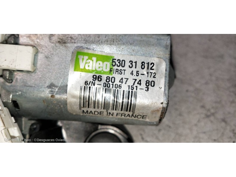 Recambio de motor limpia trasero para citroen ds4 design referencia OEM IAM 9680477480 53031812 