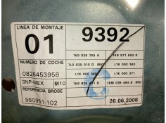 Recambio de elevalunas trasero izquierdo para volkswagen golf v variant (1k5) 1.9 tdi referencia OEM IAM 960951102 1K9839755A  2