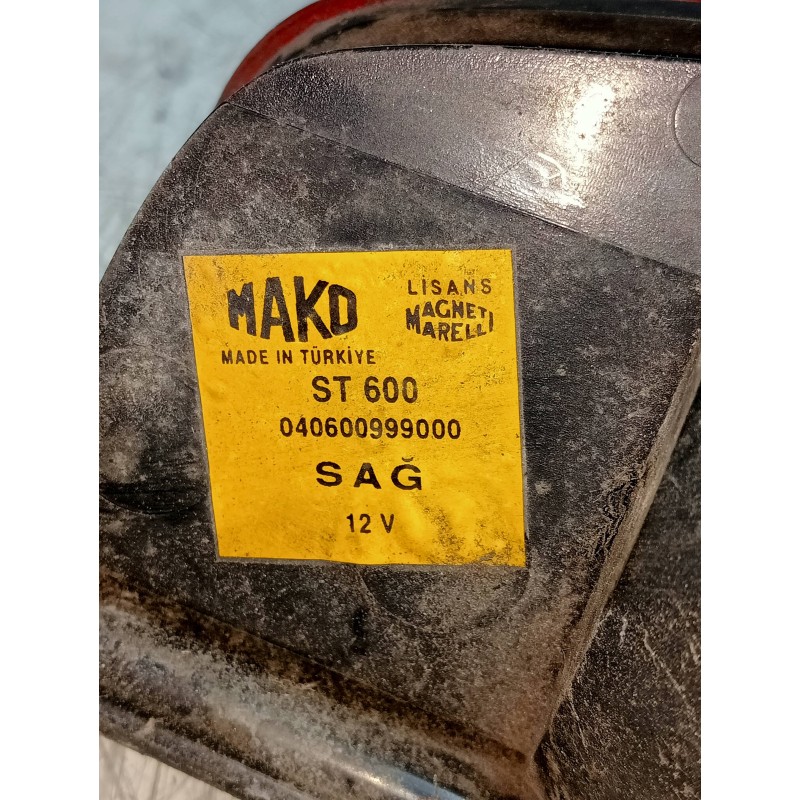 Recambio de piloto trasero derecho para fiat doblo (119) 1.3 16v jtd dynamic multijet referencia OEM IAM 040600999000  