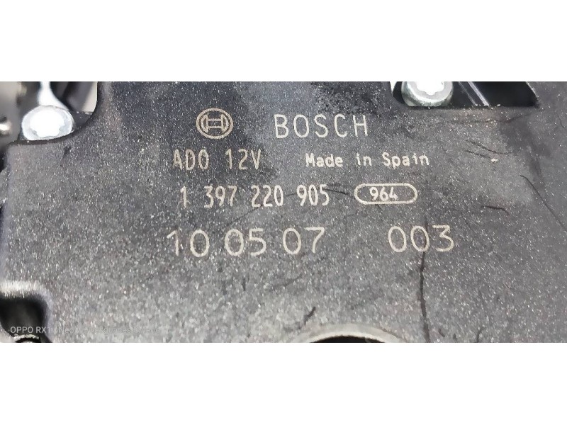 Recambio de motor limpia trasero para bmw serie 3 touring (e91) 318d referencia OEM IAM   