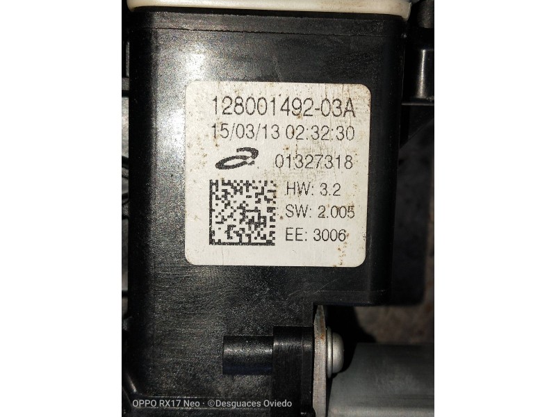 Recambio de elevalunas delantero izquierdo para renault captur helly hansen referencia OEM IAM 128001502B 9030320C 