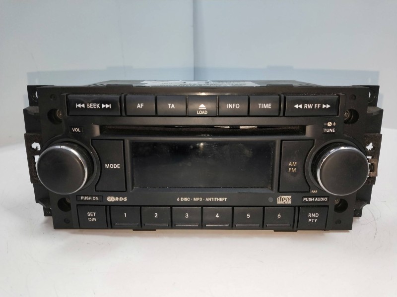 Recambio de sistema audio / radio cd para dodge caliber 2.0 16v crd cat referencia OEM IAM P05064363AA  