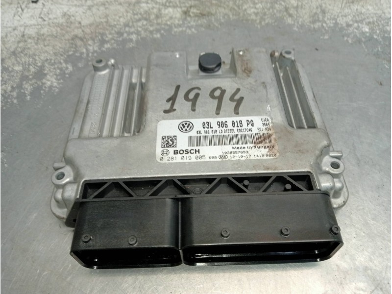 Recambio de centralita motor uce para seat exeo berlina (3r2) reference referencia OEM IAM 03L90618PQ 0281019005 