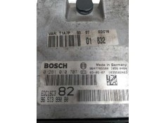 Recambio de centralita motor uce para peugeot 206 berlina x-line referencia OEM IAM 0281010707 9651399080 EDC16C3 82 2