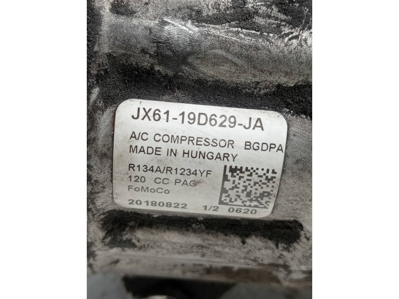 Recambio de compresor aire acondicionado para ford transit connect combi 220 l1 ambiente referencia OEM IAM JX6119D629JA  
