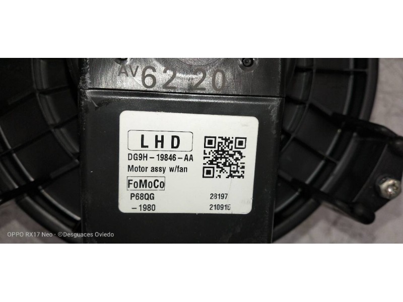 Recambio de motor calefaccion para ford mondeo lim. trend referencia OEM IAM DG9H19846AA  