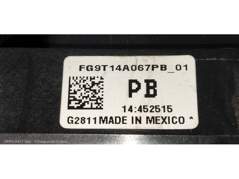 Recambio de caja reles / fusibles para ford mondeo lim. trend referencia OEM IAM FG9T14A067PB  