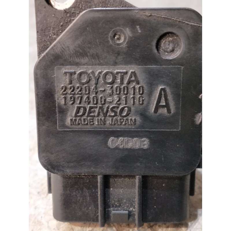 Recambio de caudalimetro para toyota yaris (ncp1/nlp1/scp1) 1.4 d-4d linea luna referencia OEM IAM 2220430010 1974002110 