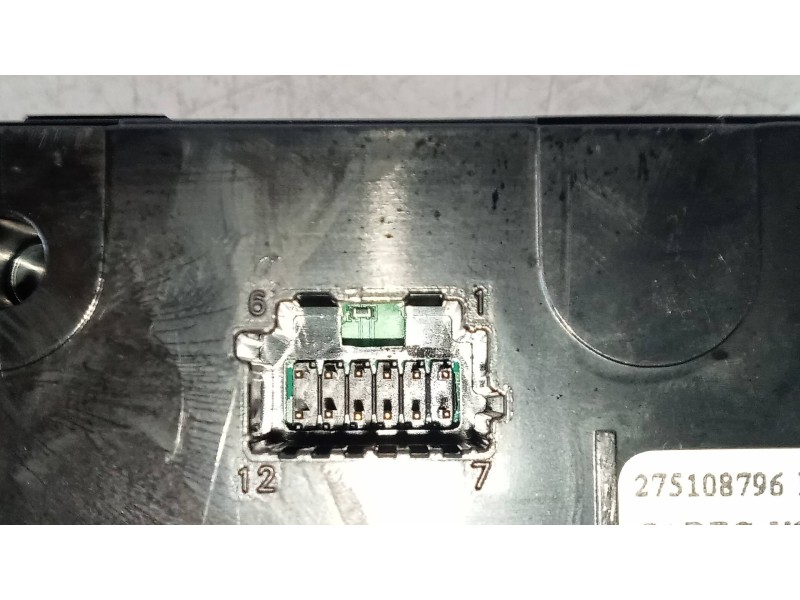 Recambio de mando calefaccion / aire acondicionado para renault captur helly hansen referencia OEM IAM 275108796R E1067144 