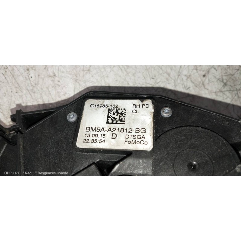 Recambio de motor cierre centralizado delantero derecho para ford mondeo lim. trend referencia OEM IAM BM5AA21812BG  