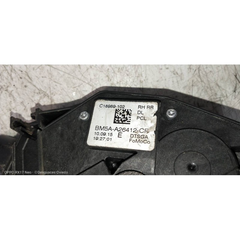 Recambio de motor cierre centralizado trasero derecho para ford mondeo lim. trend referencia OEM IAM BM5AA26412CF  