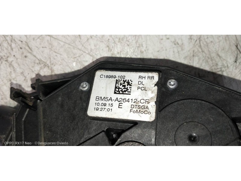 Recambio de motor cierre centralizado trasero derecho para ford mondeo lim. trend referencia OEM IAM BM5AA26412CF  