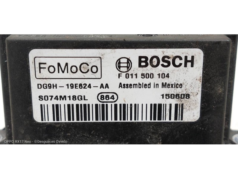 Recambio de resistencia calefaccion para ford mondeo lim. trend referencia OEM IAM F011500104 DG9H19E624AA 