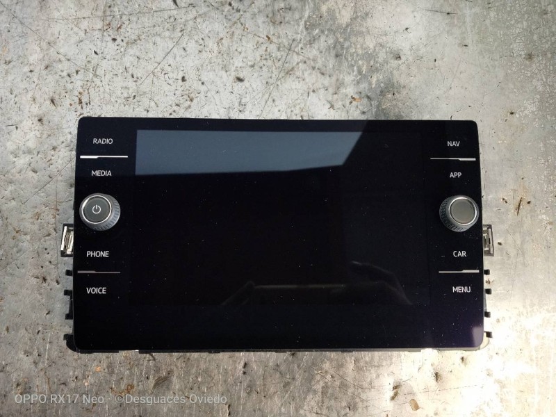 Recambio de pantalla multifuncion para volkswagen t-cross advance referencia OEM IAM 5G6919605B A2C1967770101 