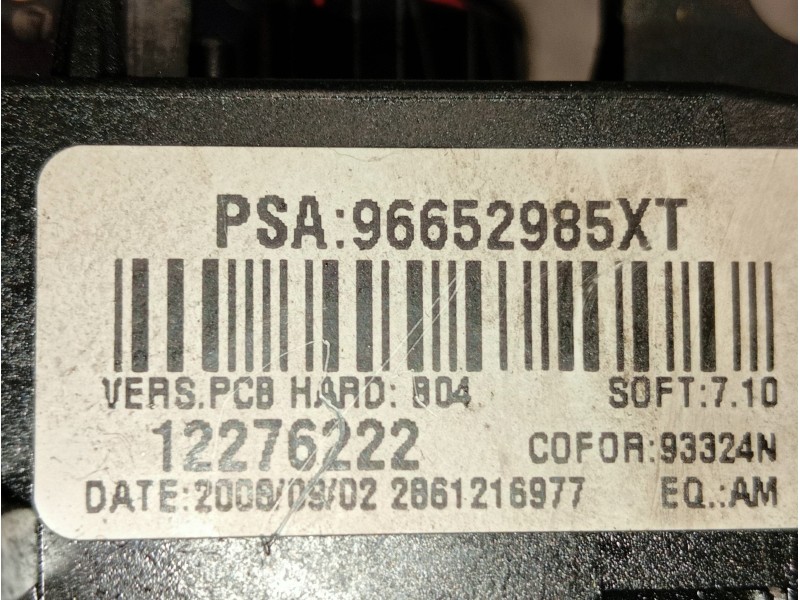 Recambio de mando luces para peugeot 308 sw confort referencia OEM IAM 96652985XT 12276222 