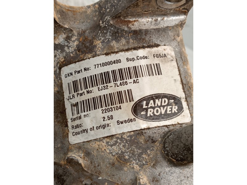 Recambio de diferencial delantero para land rover evoque dynamic referencia OEM IAM EJ327L486AC 7710000400 R = 2.58