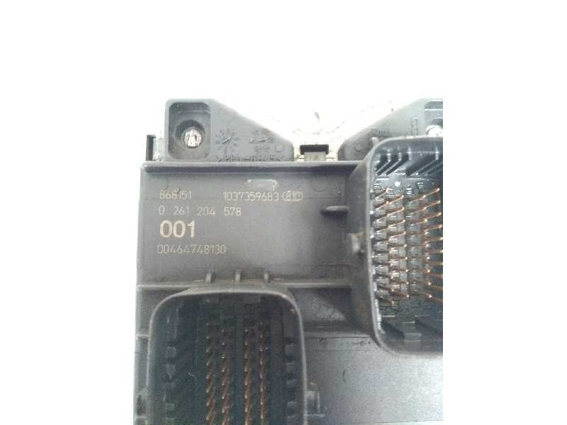 Recambio de centralita motor uce para fiat bravo (182) 1.2 16v cat referencia OEM IAM 0261204578 00464748130 