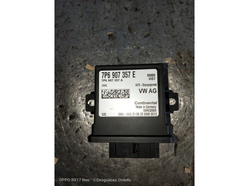 Recambio de modulo electronico para volkswagen t-cross advance referencia OEM IAM 7P6907357E 5WK50909 