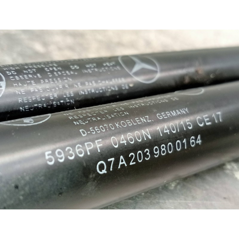 Recambio de amortiguadores maletero / porton para mercedes clase c (w203) sportcoupe c 180 compressor (203.746) referencia OEM I