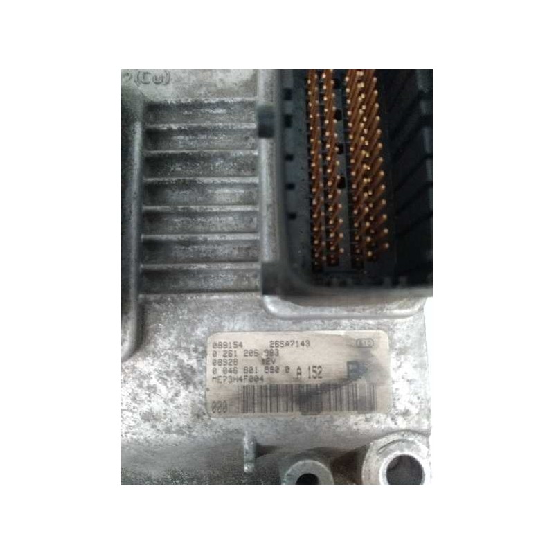 Recambio de centralita motor uce para fiat brava (182) 1.2 16v cat referencia OEM IAM 0261206983 00468018900 