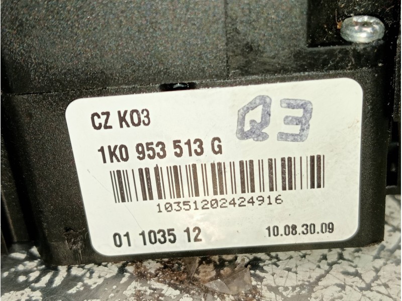 Recambio de mando luces para seat toledo (5p2) reference referencia OEM IAM 1K0953513G 01103512 
