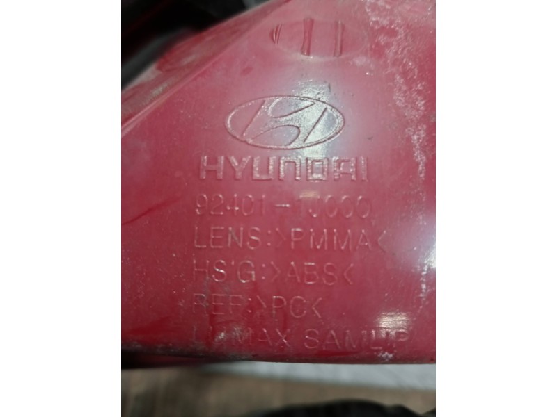Recambio de piloto trasero izquierdo para hyundai i20 1.2 cat referencia OEM IAM 924011J000  