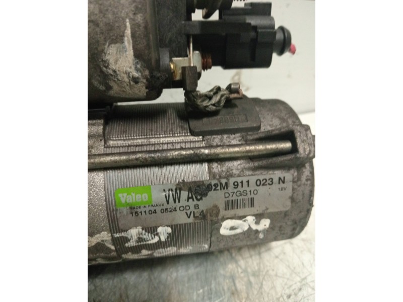Recambio de motor arranque para seat toledo (5p2) reference referencia OEM IAM 02M911023N  