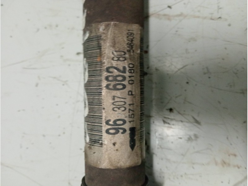 Recambio de transmision delantera izquierda para peugeot 206 berlina x-line refri referencia OEM IAM 9630768280  