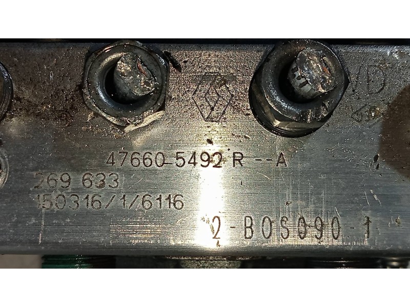 Recambio de abs para renault captur helly hansen referencia OEM IAM 476605492R 0265243683 