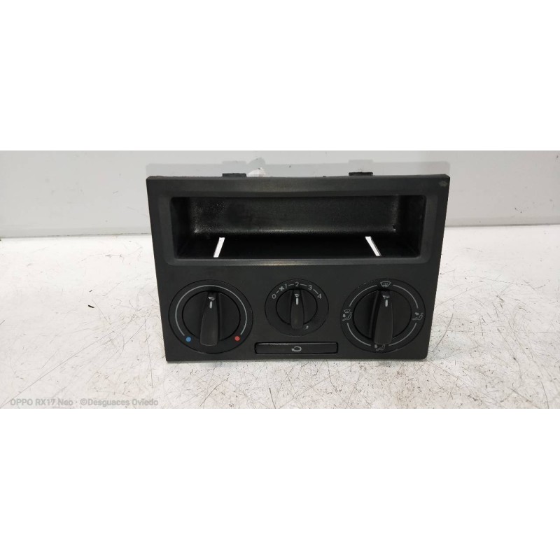 Recambio de mando calefaccion / aire acondicionado para volkswagen t4 caja abierta/doble cabina (mod. 1991) caja abierta / plata