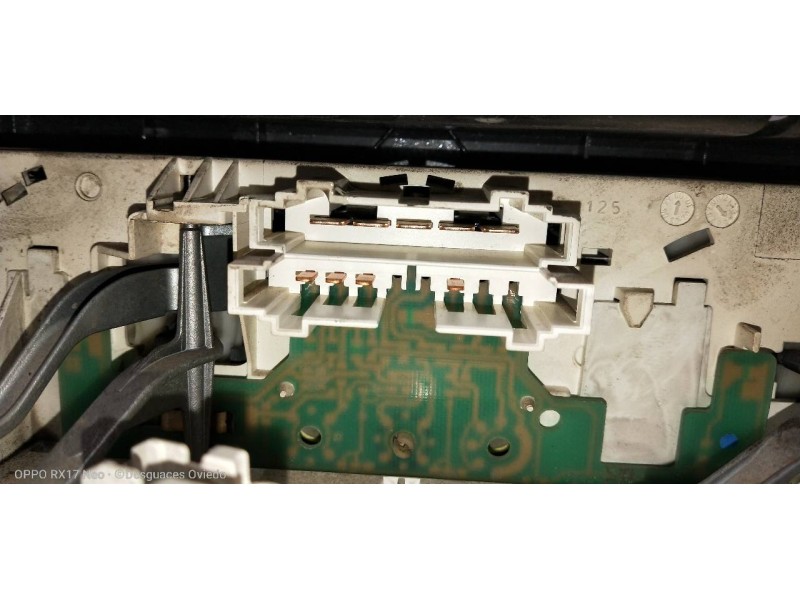 Recambio de mando calefaccion / aire acondicionado para volkswagen t4 caja abierta/doble cabina (mod. 1991) caja abierta / plata