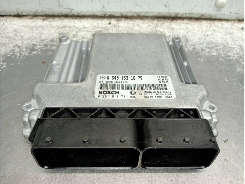 Recambio de centralita motor uce para mercedes clase e (w211) familiar 320 t cdi (211.226) referencia OEM IAM A6481531679 028101
