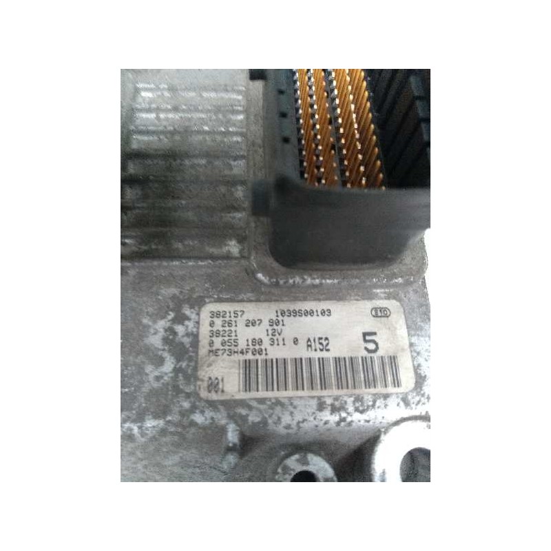 Recambio de centralita motor uce para fiat punto berlina (188) 1.2 16v cat referencia OEM IAM 0261207901 00551803110 