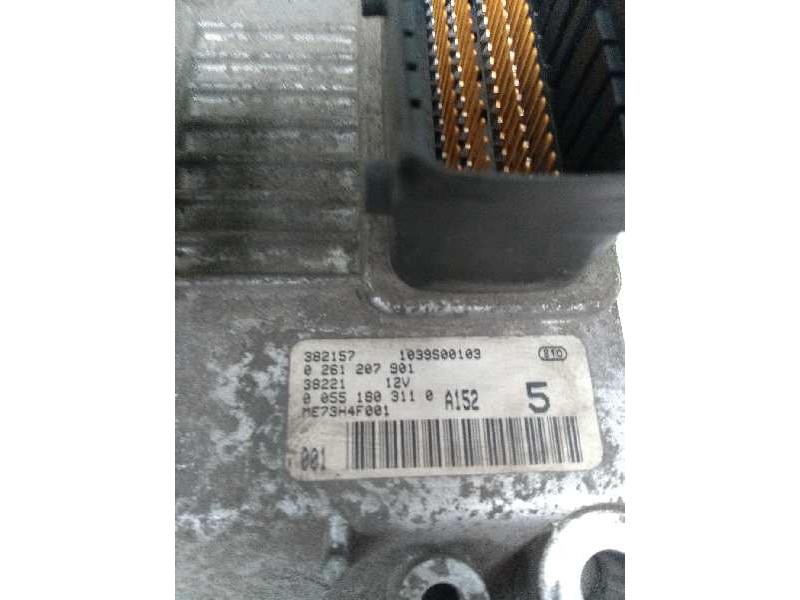 Recambio de centralita motor uce para fiat punto berlina (188) 1.2 16v cat referencia OEM IAM 0261207901 00551803110 