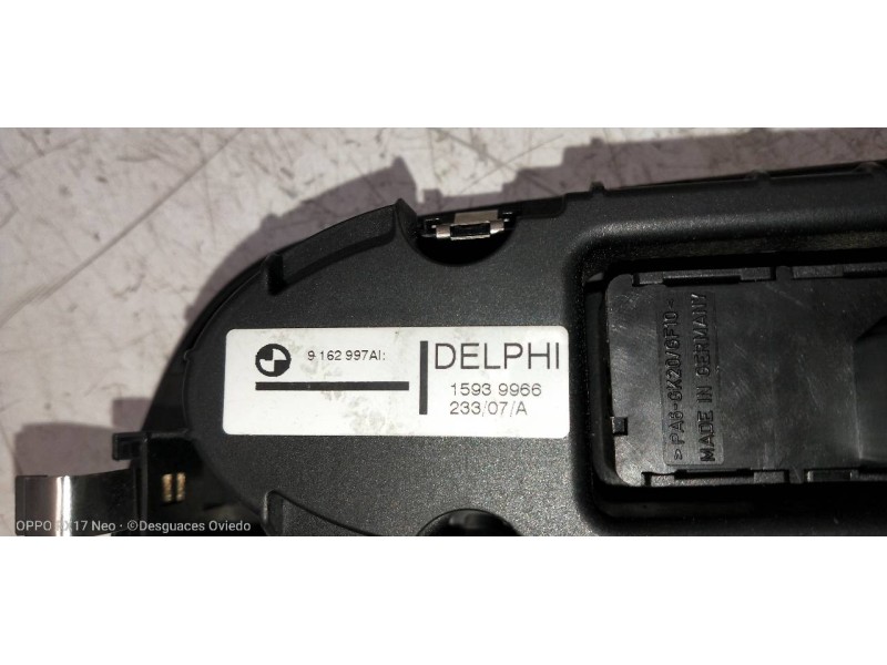 Recambio de mando elevalunas delantero derecho para bmw serie 1 berlina (e81/e87) 120d referencia OEM IAM 9162997 15939966 3P