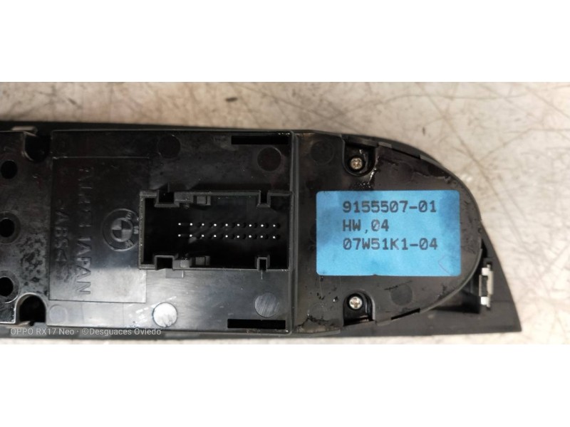 Recambio de mando elevalunas delantero izquierdo para bmw serie 3 coupe (e92) 320d referencia OEM IAM 915550701  2P