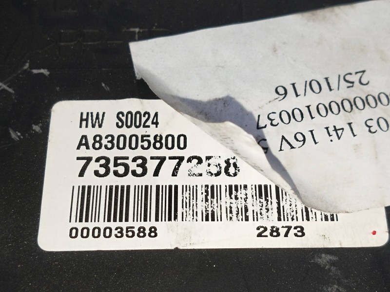 Recambio de mando calefaccion / aire acondicionado para fiat idea (135) 1.4 referencia OEM IAM 735377258 A83005800 