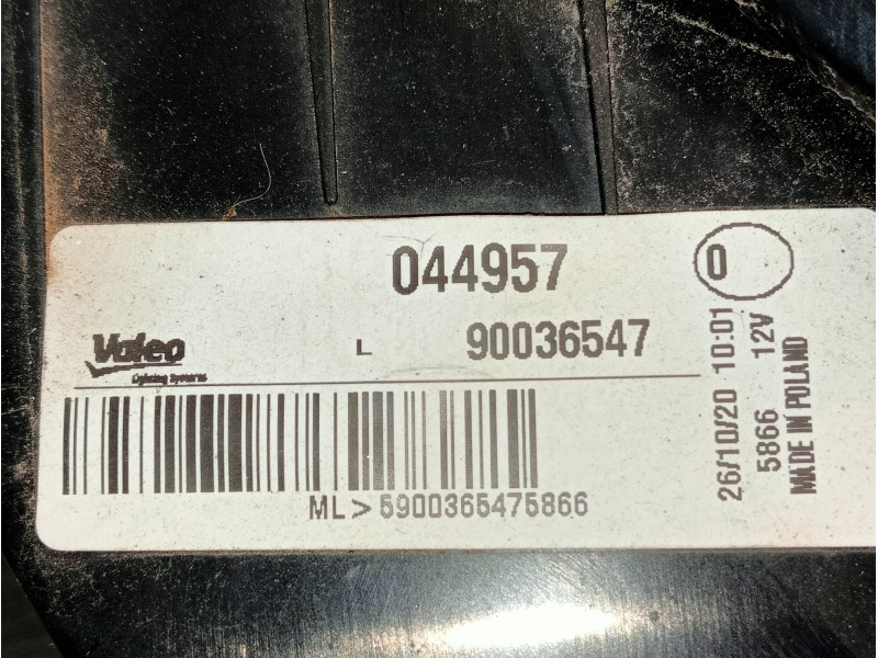 Recambio de piloto trasero izquierdo para opel astra j lim. 4türig business referencia OEM IAM 044957 90036547 