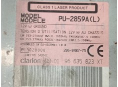 Recambio de sistema audio / radio cd para peugeot 206+ básico referencia OEM IAM PU2859AL 96635823XT  2