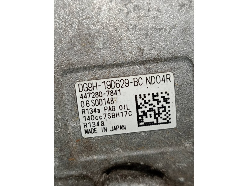 Recambio de compresor aire acondicionado para ford mondeo lim. trend referencia OEM IAM 4472807841 DG9H19D629BC 