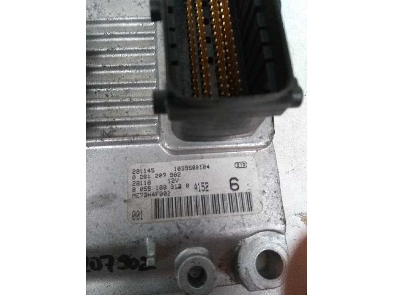 Recambio de centralita motor uce para fiat punto berlina (188) referencia OEM IAM 0261207902 00551803120 