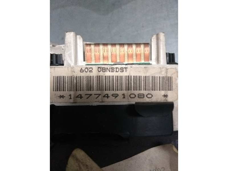 Recambio de cuadro instrumentos para peugeot 806 1.9 turbodiesel referencia OEM IAM 1477491080 09036029908 
