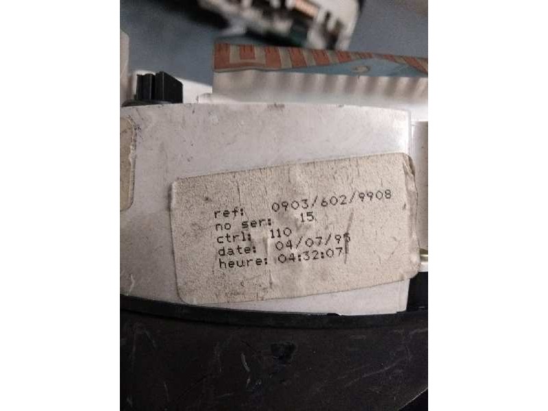 Recambio de cuadro instrumentos para peugeot 806 1.9 turbodiesel referencia OEM IAM 1477491080 09036029908 