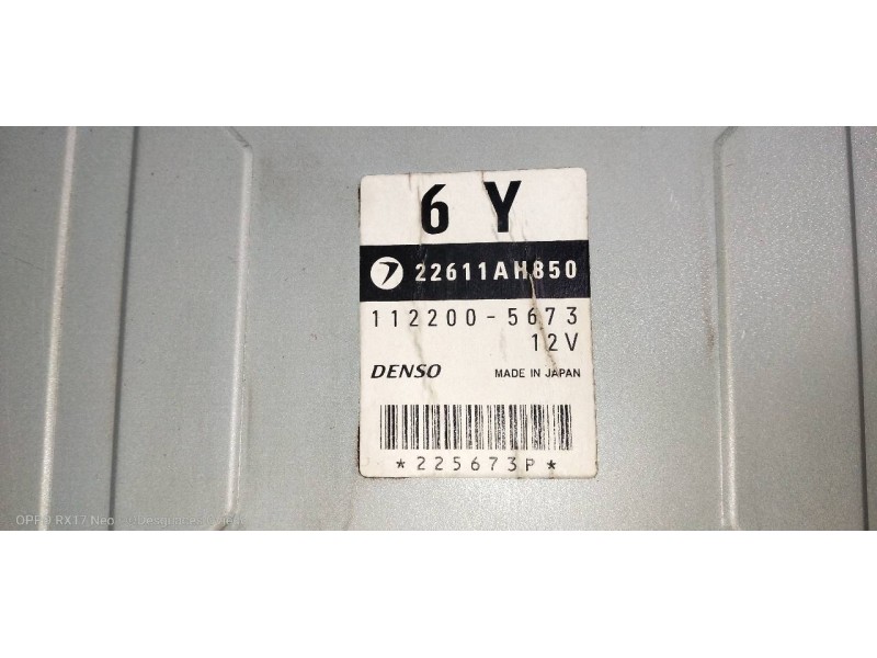 Recambio de centralita motor uce para subaru legacy familiar/outback b13 (bp) 2.5 sw referencia OEM IAM 22611AH850 1122005673 