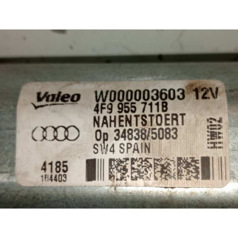 Recambio de motor limpia trasero para audi a6 avant (4f5) 3.0 tdi quattro (171kw) referencia OEM IAM 4F9955711B W000003603 34838