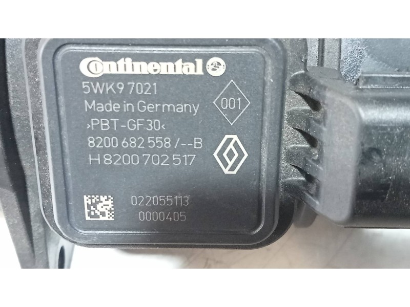 Recambio de caudalimetro para renault captur helly hansen referencia OEM IAM 5WK97021 H8200702517 