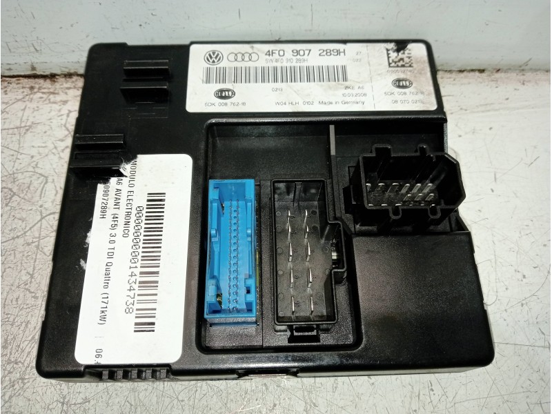 Recambio de modulo electronico para audi a6 avant (4f5) 3.0 tdi quattro (171kw) referencia OEM IAM 4F0907289H SW45F0910289H 5DK0