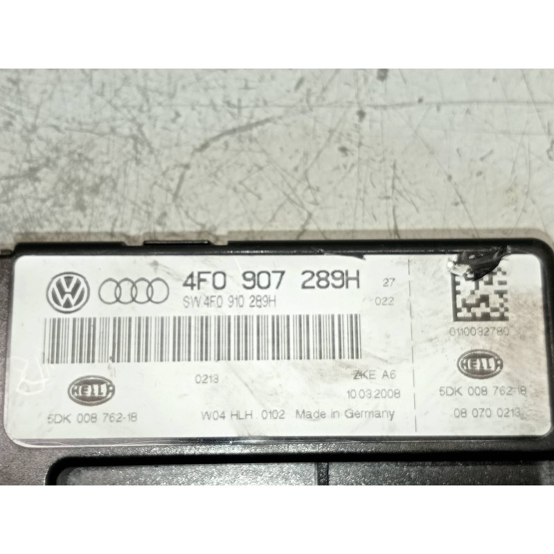 Recambio de modulo electronico para audi a6 avant (4f5) 3.0 tdi quattro (171kw) referencia OEM IAM 4F0907289H SW45F0910289H 5DK0