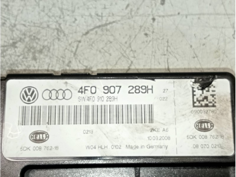 Recambio de modulo electronico para audi a6 avant (4f5) 3.0 tdi quattro (171kw) referencia OEM IAM 4F0907289H SW45F0910289H 5DK0
